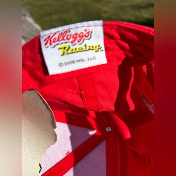 NWOT Nascar #24 Jeff Gordon Kellogg's Racing Hat/Cap Red & Navy Blue
2008 - Picture 3 of 8